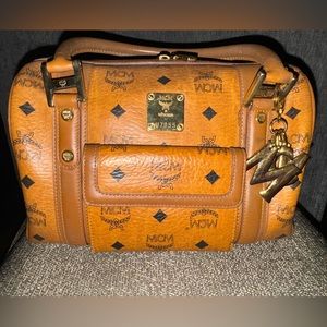 MCM Small Satchel Great Preloved condition